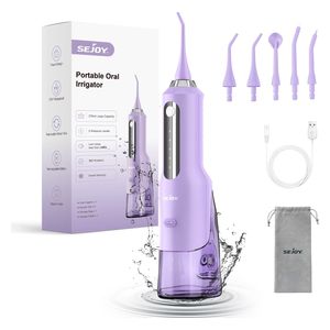  Sejoy AOW11P - Portable Water Flosser - 270 ml - Purple 