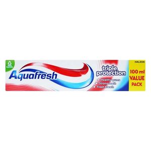  Aquafresh Triple Protection Toothpaste - strengthens teeth, supports healthy gums, 100 ml 