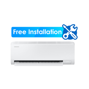 Samsung AR12DSFZBWK/IQ - 1 Ton - Wall Mounted Split - White - Inverter - 6 Steps Of Automatic Amp Control + Free Installation