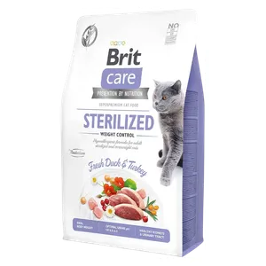 Brit Care Sterilized Weight Control Cat Food - 2Kg