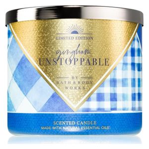  3 Wick Candle Gingham Unstoppable 411g 