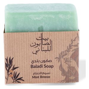  Bayt Al Saboun Al Loubnani Mint Breeze Baladi Soap, 210 g 