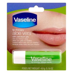  فازلين مرطب شفاه بالألوفيرا - يمنح الشفاه نعومة وانتعاشًا مع ترطيب مكثف, 4.8 غ 