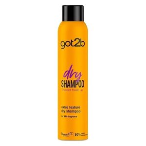  Schwarzkopf Got2b Extra Texture Dry Shampoo - absorbs oil and provides instant freshness and volume, 200 ml 