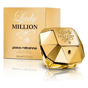 Lady Million by Paco Rabanne for Women - Eau de Parfum, 80 ml
