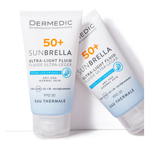  Dermedic Sunscreen for dry and normal skin SPF 50 Set 40 ml 