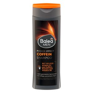 Balea Men Caffeine Power Effect Shampoo - Strengthens hair roots and boosts thickness for a healthy scalp, 250 ml