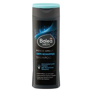 Balea Men Power Effect Shampoo - Cleanses hair, fights dandruff, and supports a healthy scalp balance, 250 ml