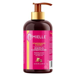  Mielle Leave-In Conditioner with Pomegranate & Honey - Detangles thick, curly hair, 355 ml 