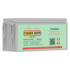 بطارية يو بي اس فاربر - 12V*150AH - BATT-12V-150AH