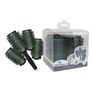  Multibrush Detachable Thermal Styling Hair Brush Kit 4 x 2, 56 mm - Olivia Garden 