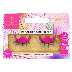  Molly Pre Glued Lashes - Pinky Goat 