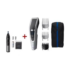 Philips HC5630 - Shaver - Silver + Philips NT3650 - Ear&Nose Trimmer - Grey