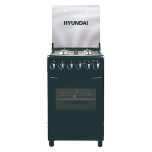 طباخ هيونداي غازي - 4 مشاعل - HBM-50 - اسود 