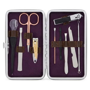  Fami Life BTCLNTOS10 - Personal Care Kit - 10 Pieces - Stainless Steel - Black 