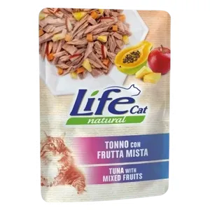 Life Cat Natural Tuna With Anchovies Cat Food - 70g
