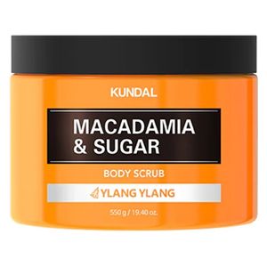  KUNDAL Macadamia & Sugar Body Scrub, 550gm 