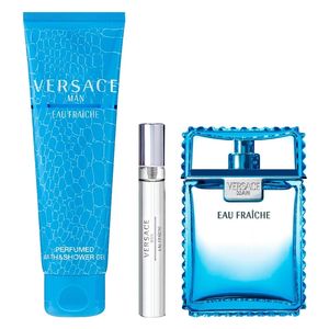  Versace Men's Eau Fraiche Gift Set Fragrances 3 pieces - Versace 