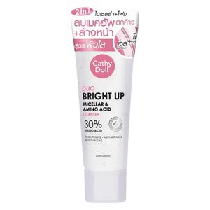 Duo Bright Up Micellar & Amino Acid Cleanser 50 ml+50 ml - CATHY DOLL MAKE UP