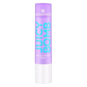 Essence Juicy Bomb Glossy Lip Balm - Moisturizes lips with creamy color and shine, 02 So Berry Cute