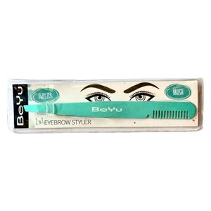  ملقط تحديد الحواجب 2 في 1 ( تركواز )-بيو 