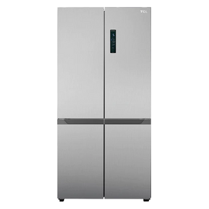  ثلاجة تي سي ال ذات التصميم الفرنسي - 19 قدم - C740CDSS - ستيل فاتح 