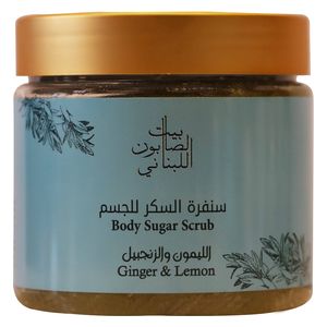  مقشر السكر للجسم بالزنجبيل والليمون 500 غم 