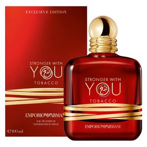  Stronger with You Tobacco by Giorgio Armani for Men - Eau de Parfum, 100ml 