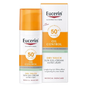 Gel Cream Sunscreen SPF 50, 50 ml - Eucerin 