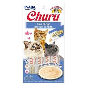 Inaba Churu Tuna Recipe Cat Snack - 4 Pieces