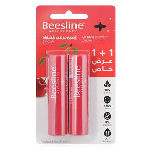 Beesline Lip Care Shimmery Cherry 1+1