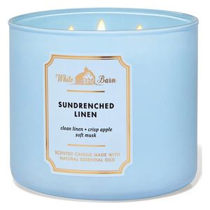  شمعة معطرة من الكتان 3 فتائل 411 غم 