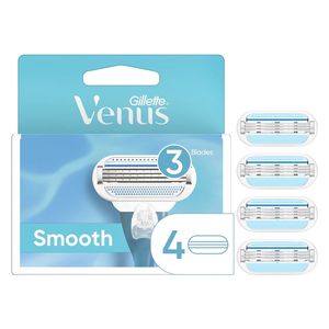  Venus Smooth Women's Replacement Razor Blades 4 Pcs 