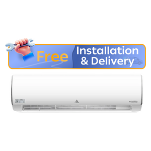  Alhafidh HA-H18R410INV4 - 1.5 Ton - Wall Mounted Split - Inverter - Amp Control - White - Free Installation 
