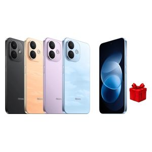 شاومي ريدمي نوت 17 برو الجيل الخامس - دبل سيم - شاشة 6.83 بوصة أموليد - معالج سناب دراجون 6s الجيل 4 - بطارية 8340 مللي أمبير بالساعة، شحن 67 واط ذكاء اصطناعي + هدية مجانية