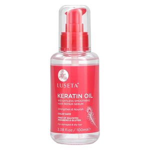  Luseta Keratin Oil Weightless Smoothing Hair Repair Serum, 100 ml 