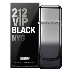  212 VIP Black Elixir by Carolina Herrera for Men - Eau de Parfum, 100 ml 