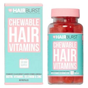  Chewable Hair Vitamins 60 Gummies-Hair Burst 