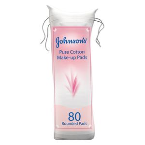  Makeup Cotton Pads 80 PCS - JOHNSONS 