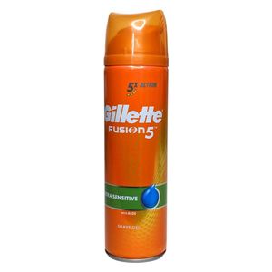 Fusion 5 Shave Gel Ultra Sensitive Aloe 200 ml - Gillette 