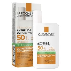 Nthelios Uvmune 400 Oil Control Fluid SPF 50, 50 ml - La Roche