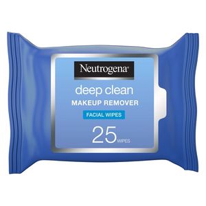مناديل مبللة ديب كلين لإزالة مكياج الوجه 25 قطعة