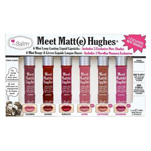  The Balm Meet Matte Hughes Mini - Kit 6 PCS 