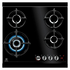 Electrolux KGG64375K - 4 Burners - Built-In Gas Cooker - Black