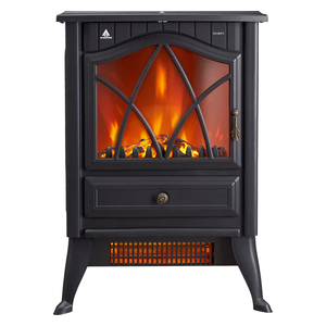 Alhafidh Fire Place Heater - EH18FP2 - Black