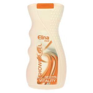  Elina med Vitality Shower Gel 2 in 1 For Hair & Body Care, 300ml 