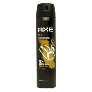 Axe Gold Deodorant Body Spray for Men, 250 ml
