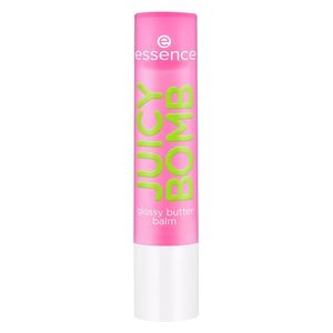 Essence Juicy Bomb Glossy Lip Balm - Moisturizes lips with creamy color and shine, 03 Time To Pitaya