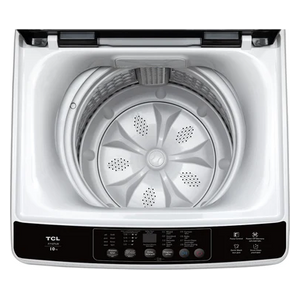  TCL F710TLW - 10Kg - Top Loading Washing Machine - White + Denka IST-2400PB - Steam Iron - Black 