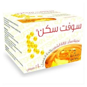  عجينة سكر لازالة الشعر بالعسل 2*40 غم 
